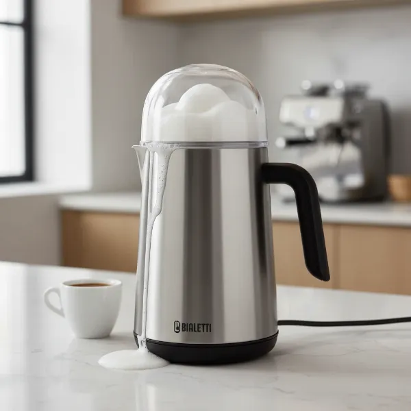 Bialetti Electric Milk Frother: Effortless Froth for Perfect Coffee